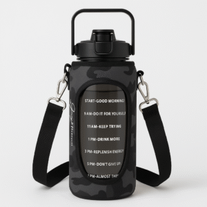 Motivational water bottle