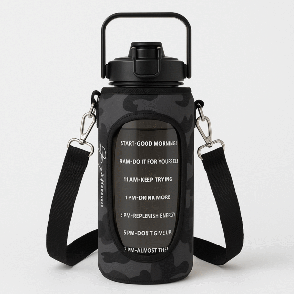 Motivational water bottle